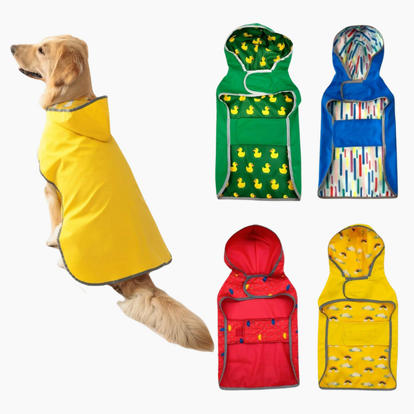 Reflective Waterproof Dog Rain Coat