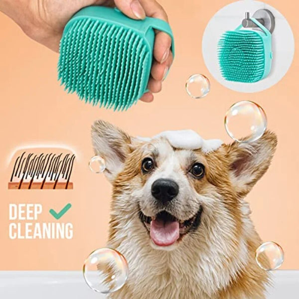 2-In-1 Dog Bath Brush